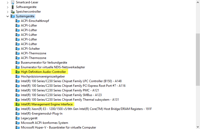 device manager in operating system