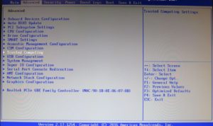 UEFI: TPM aktivieren (Trusted Computing Module)